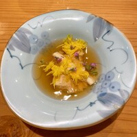 George - 湯葉菊餡掛け