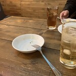 Risotto Cafe 東京基地 - ハイボールとウーロン杯