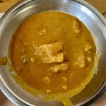 インドレストラン カバブ - 野菜カレー