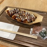 Chibo's Kitchen - 鰹節と青のりが別添えは嬉しい！