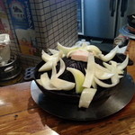 成吉思汗 だるま - するとこんな感じに（２０１４年１月）