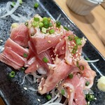 地鶏もも焼き 鳥刺し とりさくせす - 