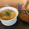 柴崎亭 - 塩煮干しそば&カレーかけ焼豚ご飯