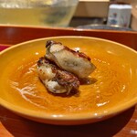 雅醸 - ぜひ、焼きでも食べてください、と。旨み爆発。