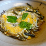 飴源 - しろうお卵とじ