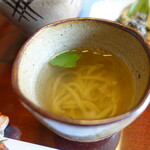 飴源 - しろうおの吸い物