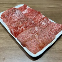 焼肉山水 虎ノ門ヒルズ店 - 生カルビ