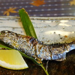 飴源 - やまめ塩焼き