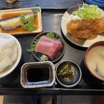 鮮魚とまぐろとおばんざい うおじゅう - 一汁三菜