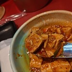 麺や 菜 - 美味しい、エビのチリソースと麻婆豆腐の定食。
      今日のランチは大当たりでした。