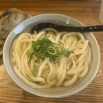 自家製さぬきうどんと肉 甚三 - 『さぬきうどん（かけ、温、大盛り）』