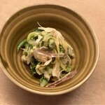 御料理 めなみ - 春きゃべつのアンチョビ和え