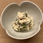 御料理 めなみ - こごみ白和え