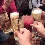 立川やきとん - カンパーイ(^O^)／