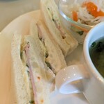 珈琲館 飛鳥 - サンドイッチ