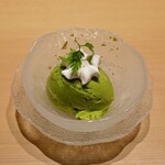 黒毛和牛肉匠 いちえ 本邸 - ☆抹茶のアイス(^^)/☆