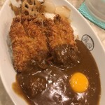 P&G - 再訪してカツカレー　このカツも質よし