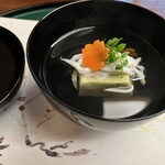 日本料理 幸庵 - お吸い物