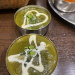 スパイスタウン - ほうれん草カレー♥