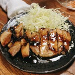 もつ焼き やまざき - ポークソテー　550円