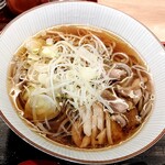 Yamagata Nikusoba Sobahachi - 肉そば（温）