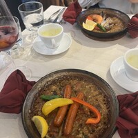 EX marunouchi - きのことチョリソーのパエリア