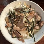 麺処 懐や - ネギチャーシューごはん