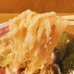 鶴松富士 - 平打ち熟成手揉み麺