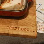 goody goody - 店名の焼印が入っています