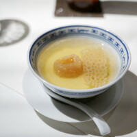 蜀郷香 - フォアグラ茶碗蒸しの薬膳スープ、衣笠茸