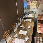 肉ト酒 八丁堀酒場 てっつい - 10〜16名様用　半個室テーブル席