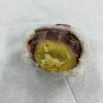 和菓子処 大角玉屋 - お花見饅頭　断面
