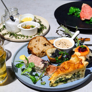 こだわりフレンチの絶品料理。