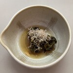 割烹蒲焼 わかな - 蕗のとう土佐煮。春ですねー