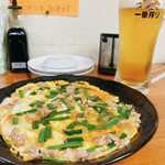 宝雲亭 本店 とり福 - 豚ニラ玉とじ