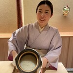 橦木町 しみず - 女将さん、カメラ目線ありがとうございますm(_ _)m