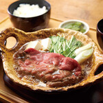 Beef Sukiyaki pot set meal