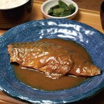 Miso-simmered mackerel set meal