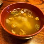 わかさ鮨 - みそ汁