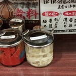 横浜家系ラーメン 今村家 - 卓上