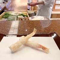 京都祇園 天ぷら八坂圓堂 - 海老の天ぷら