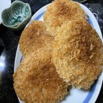 居酒屋 きよし - イカメンチ、シャケメンチ