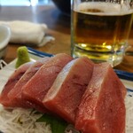 徳田酒店 - 生マグロ刺し