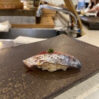 神楽坂 鮨 弥栄 - アジ