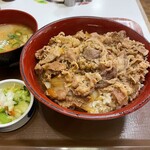 Sukiya - 牛丼アップ