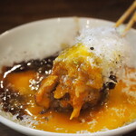 サカバダアレグロ - 自家製ソーセージ サルシッチャ 月見チーズ