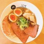 RAMEN ぶろす - 牛醤油SOBA全部のせ