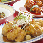 広東飯店　美香園 - 料理写真:若鶏のから揚げ
