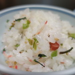 加賀旬彩　梅八 - 梅じゃこご飯