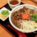 讃岐のおうどん 花は咲く 新中野本店 - 極上の肉うどん 極上の肉増量＋麺大盛